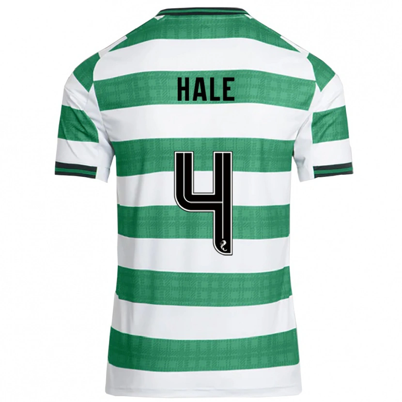 Danxen Kid Finlay Hale #4 Green White Home Jersey 2025/26 T-Shirt