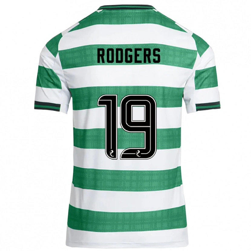Danxen Kid Lisa Rodgers #19 Green White Home Jersey 2025/26 T-Shirt