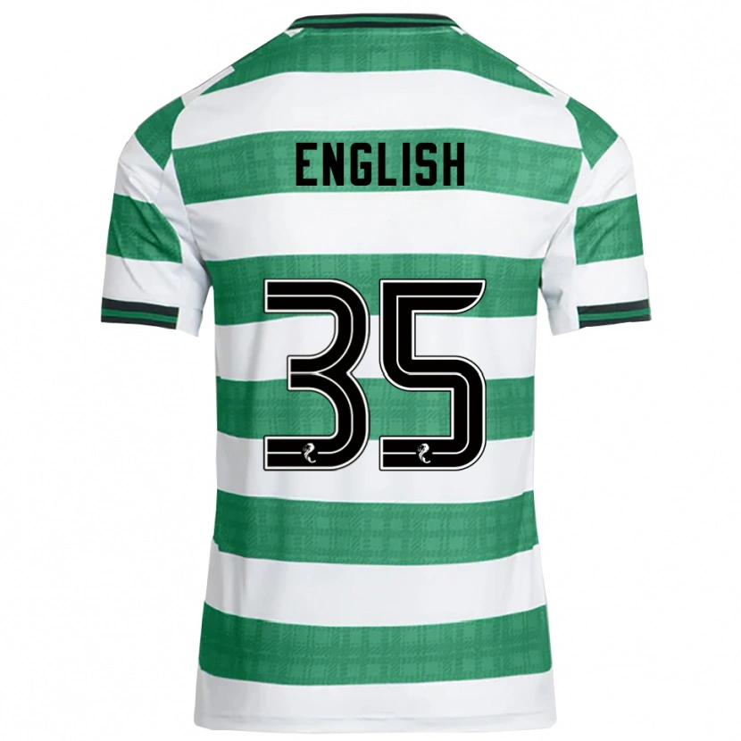Danxen Kid Isaac English #35 Green White Home Jersey 2025/26 T-Shirt