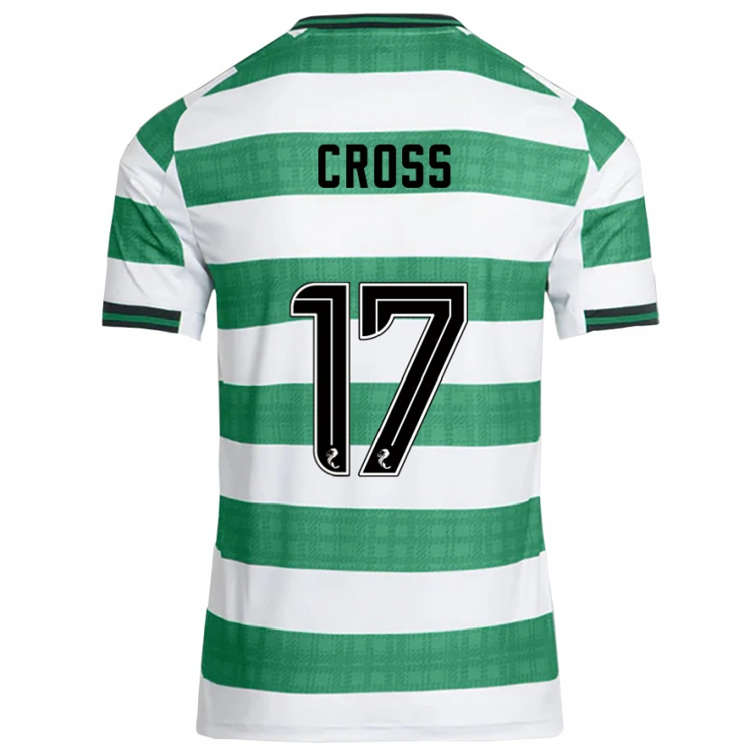 Danxen Kid Morgan Cross #17 Green White Home Jersey 2025/26 T-Shirt