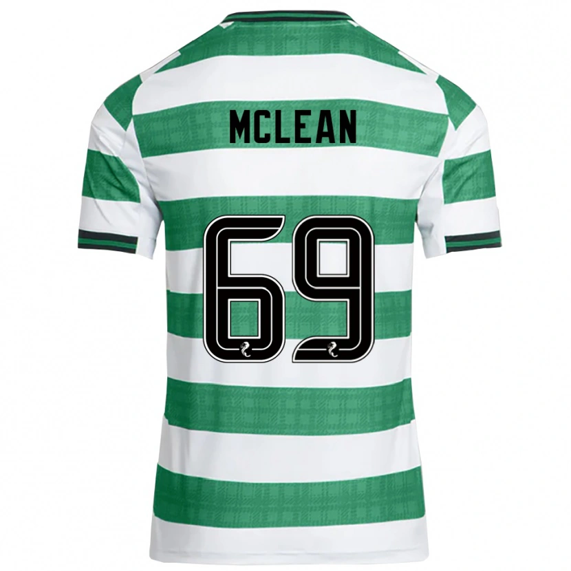 Danxen Kid Kai Mclean #69 Green White Home Jersey 2025/26 T-Shirt