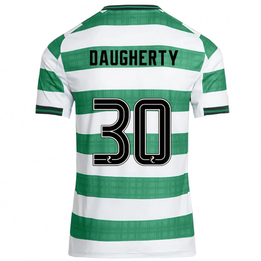 Danxen Kid Kelsey Daugherty #30 Green White Home Jersey 2025/26 T-Shirt