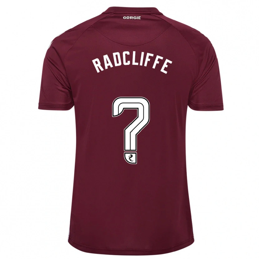 Danxen Kid Josh Radcliffe #0 Burgundy White Home Jersey 2025/26 T-Shirt