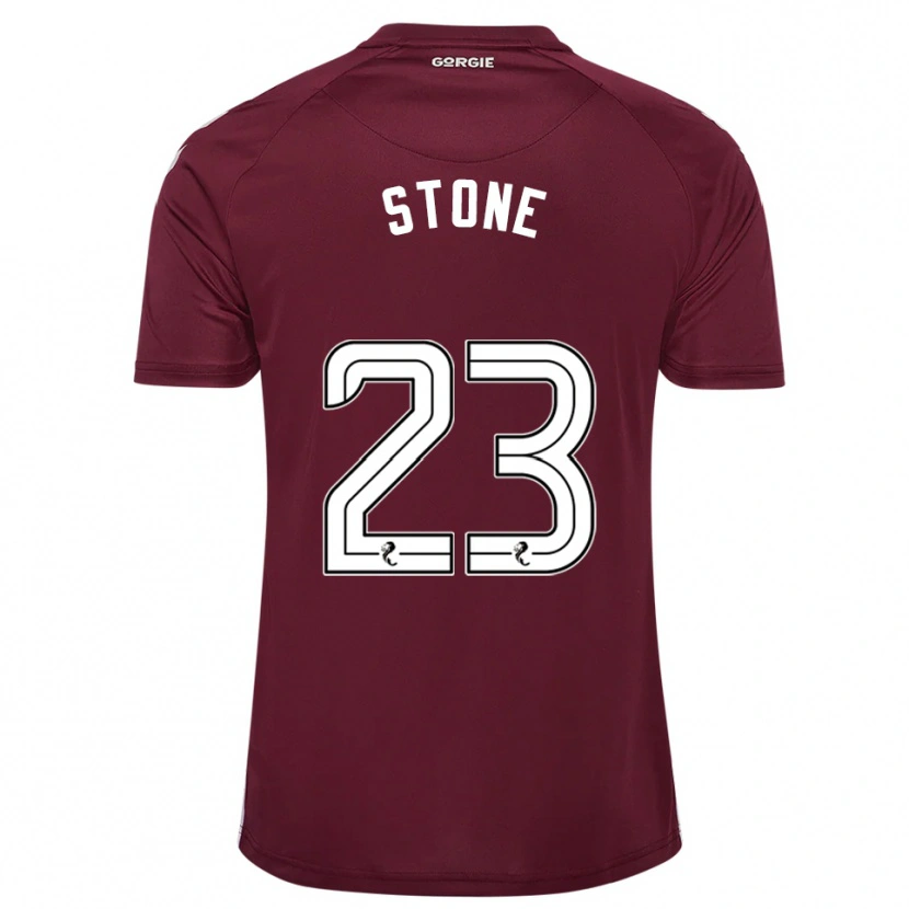 Danxen Kid Harry Stone #23 Burgundy White Home Jersey 2025/26 T-Shirt