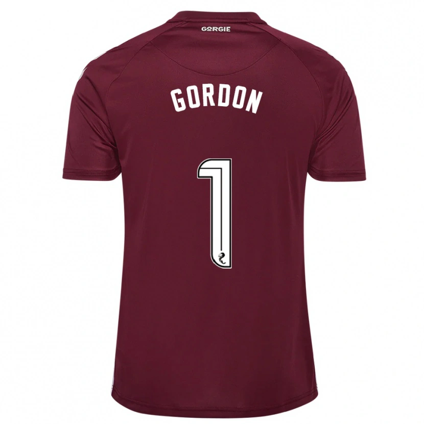 Danxen Kid Craig Gordon #1 Burgundy White Home Jersey 2025/26 T-Shirt
