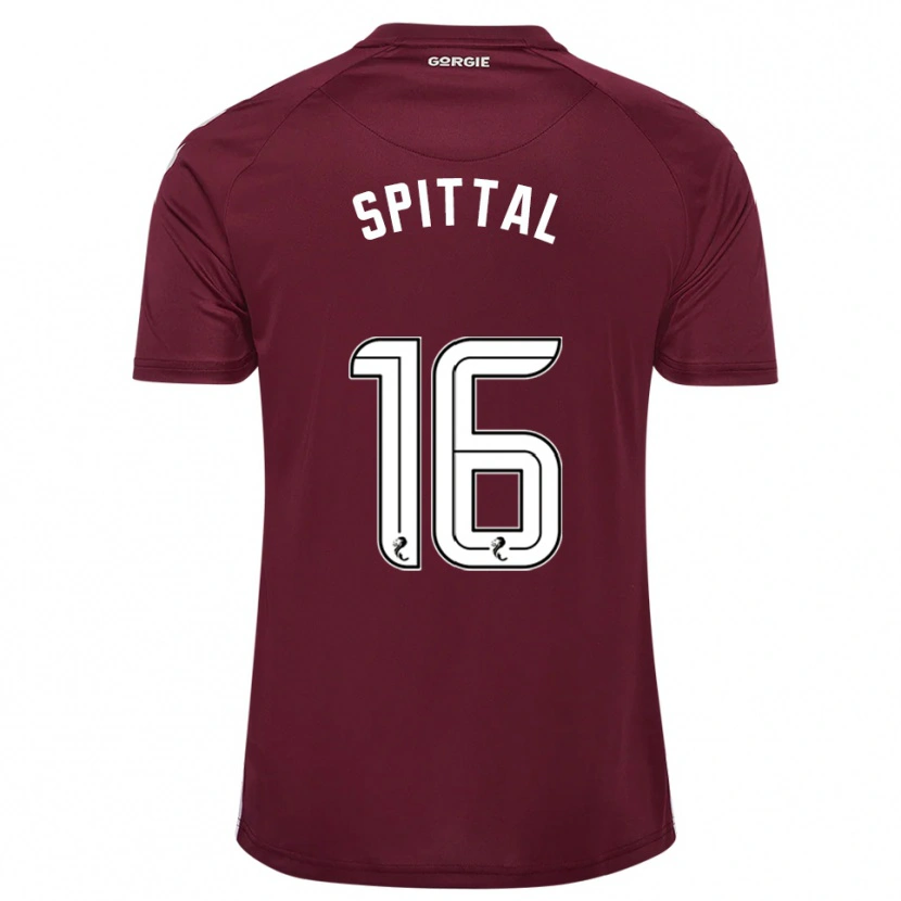 Danxen Kid Blair Spittal #16 Burgundy White Home Jersey 2025/26 T-Shirt