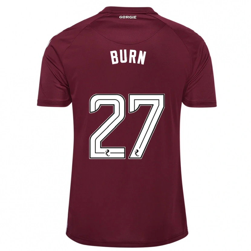 Danxen Kid Gregor Burn #27 Burgundy White Home Jersey 2025/26 T-Shirt