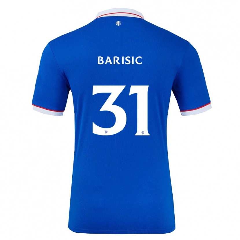 Danxen Kid Borna Barisic #31 Blue White Home Jersey 2025/26 T-Shirt