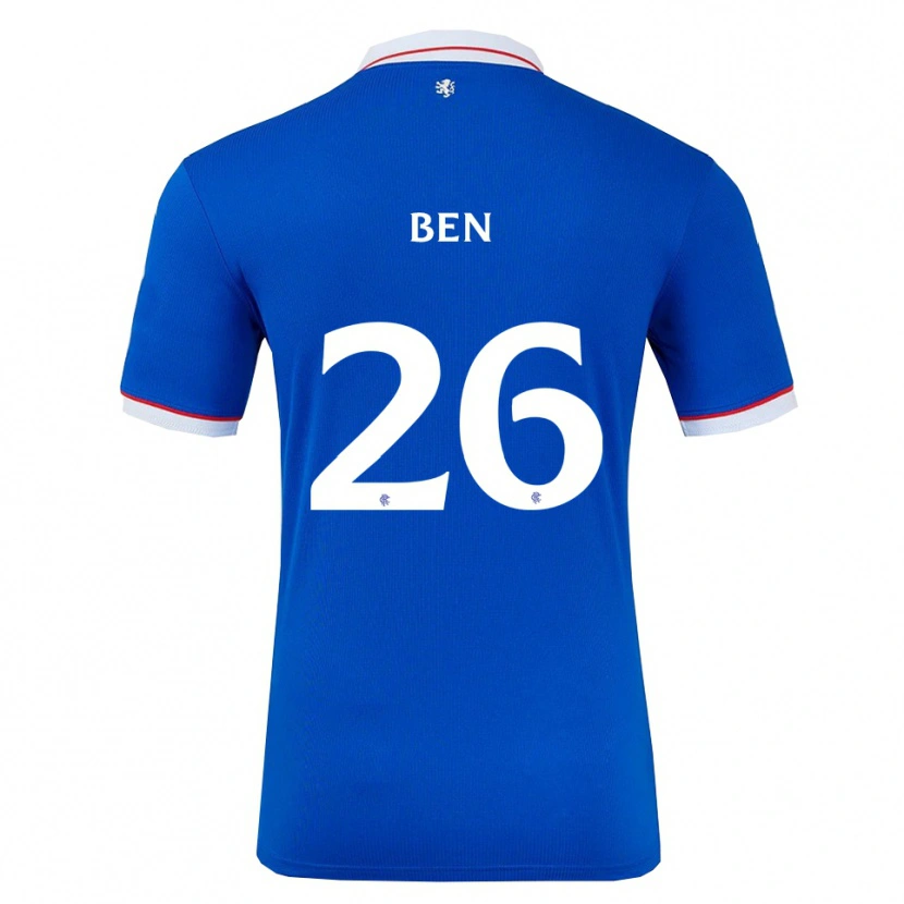 Danxen Kid Ben Davies #26 Blue White Home Jersey 2025/26 T-Shirt