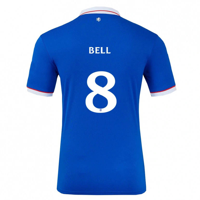 Danxen Kid Cameron Bell #8 Blue White Home Jersey 2025/26 T-Shirt