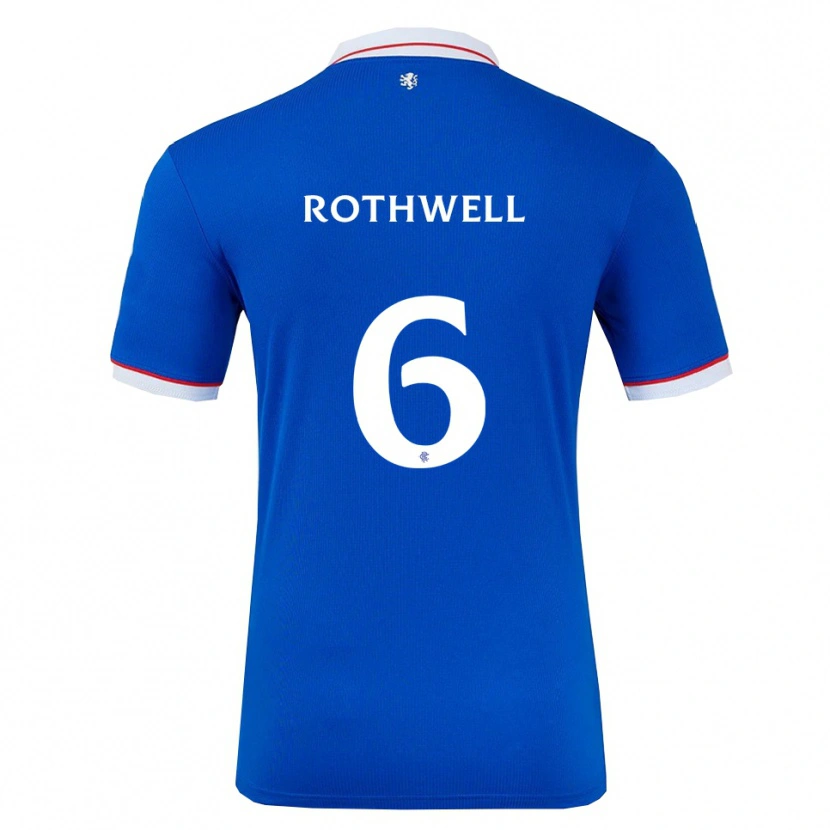 Danxen Kid Joe Rothwell #6 Blue White Home Jersey 2025/26 T-Shirt