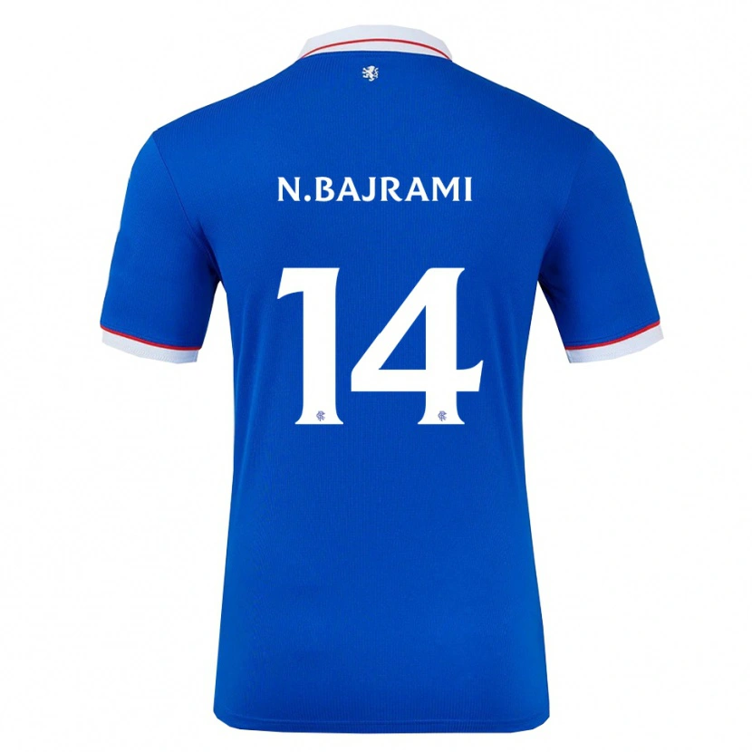 Danxen Kid Nedim Bajrami #14 Blue White Home Jersey 2025/26 T-Shirt