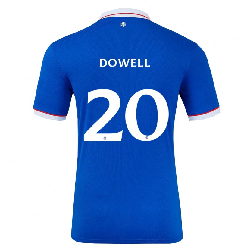 Danxen Kid Kieran Dowell #20 Blue White Home Jersey 2025/26 T-Shirt