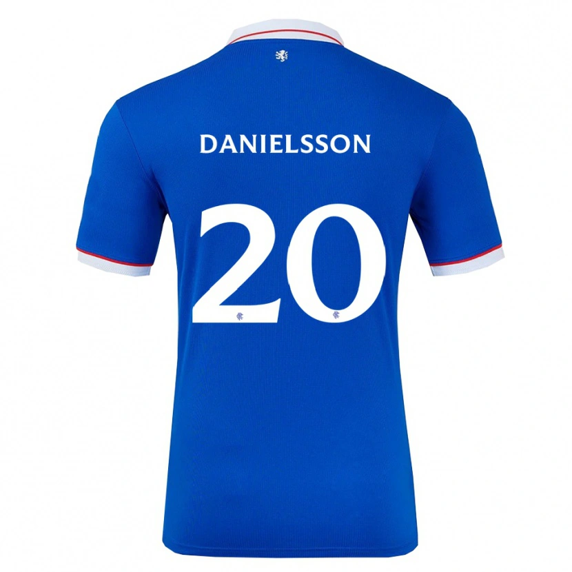 Danxen Kid Jenny Julia Danielsson #20 Blue White Home Jersey 2025/26 T-Shirt