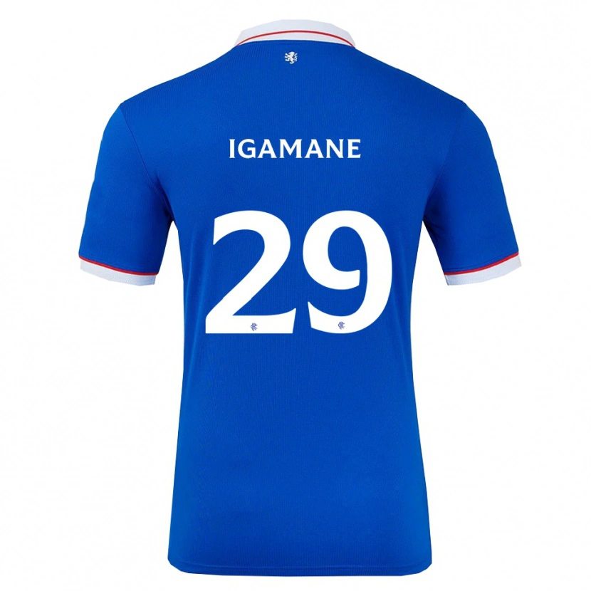 Danxen Kid Hamza Igamane #29 Blue White Home Jersey 2025/26 T-Shirt