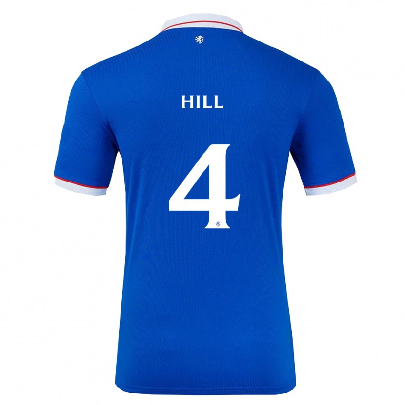 Danxen Kid Kathryn Hill #4 Blue White Home Jersey 2025/26 T-Shirt