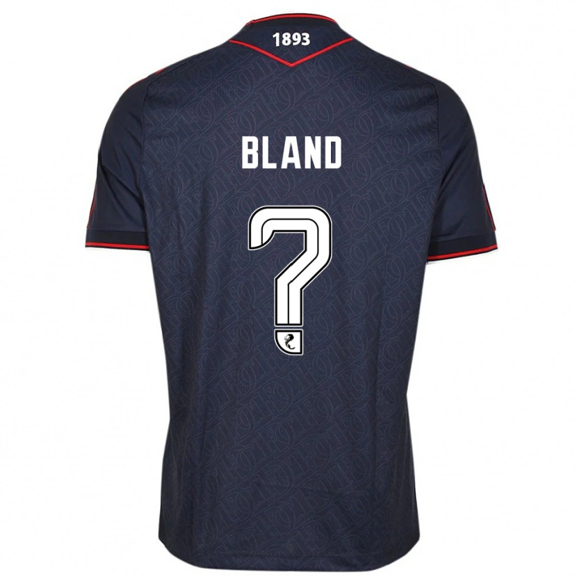 Danxen Kid Ryan Bland #0 Navy White Home Jersey 2025/26 T-Shirt