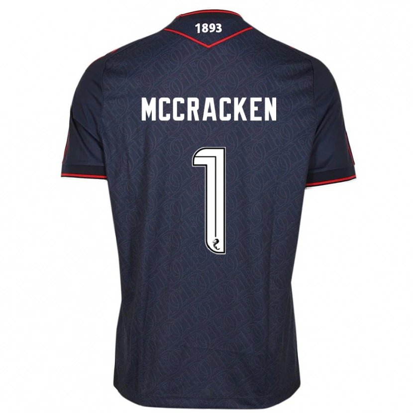 Danxen Kid Jon Mccracken #1 Navy White Home Jersey 2025/26 T-Shirt