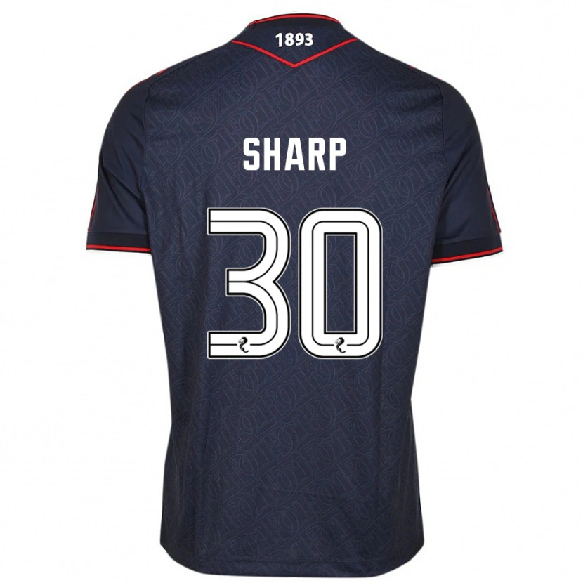 Danxen Kid Harry Sharp #30 Navy White Home Jersey 2025/26 T-Shirt