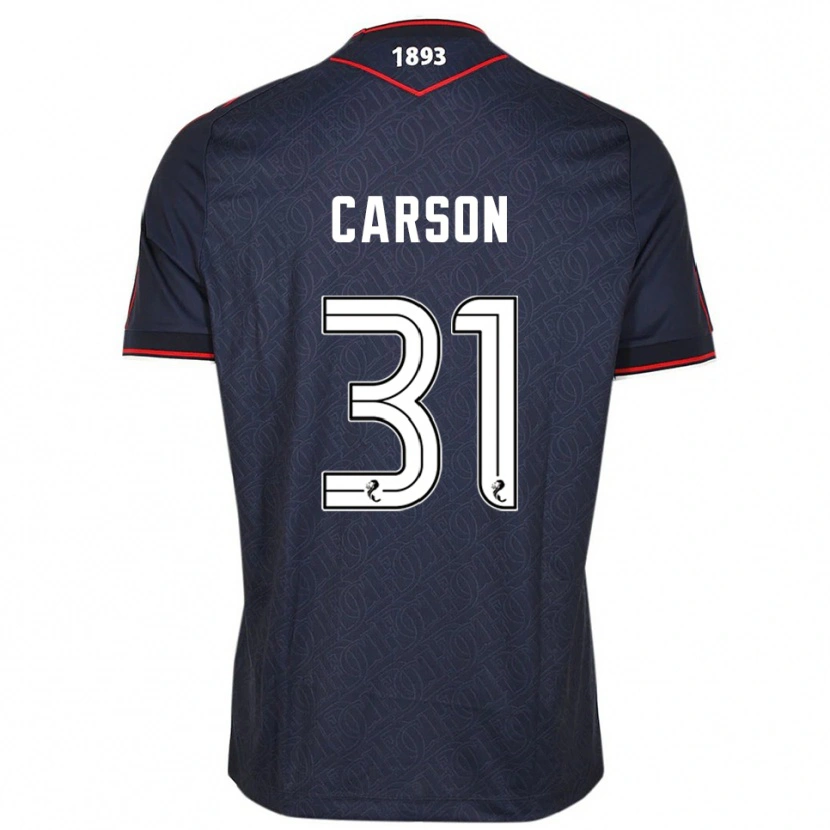 Danxen Kid Trevor Carson #31 Navy White Home Jersey 2025/26 T-Shirt