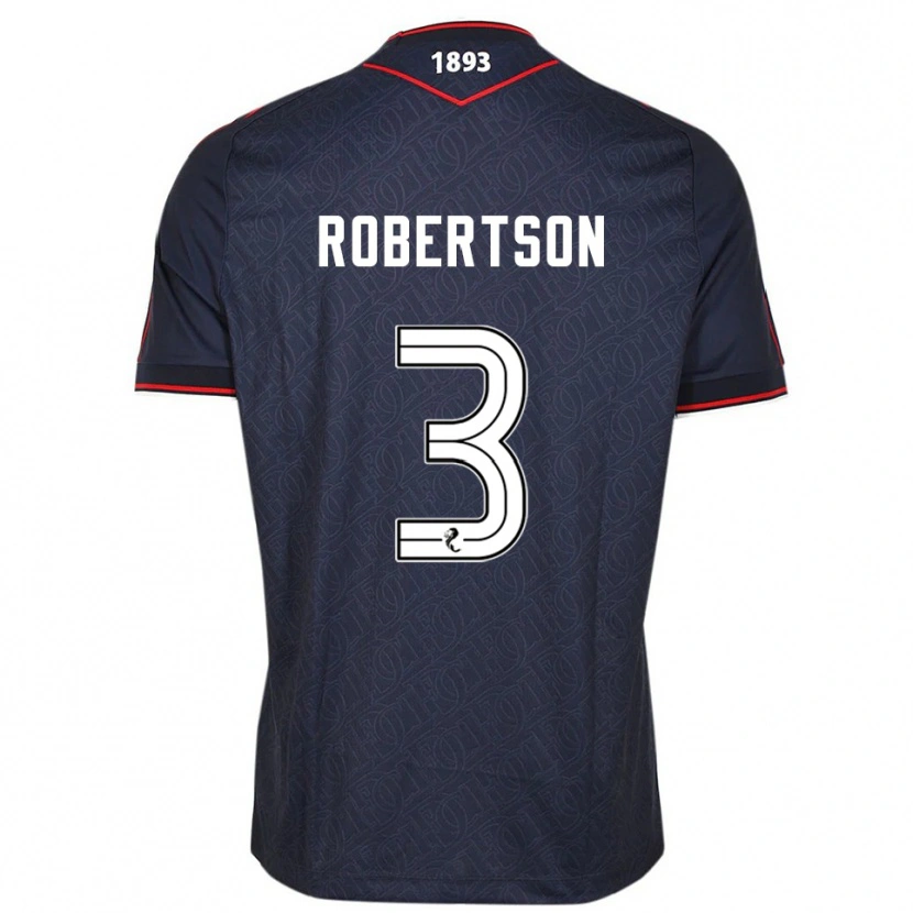 Danxen Kid Clark Robertson #3 Navy White Home Jersey 2025/26 T-Shirt