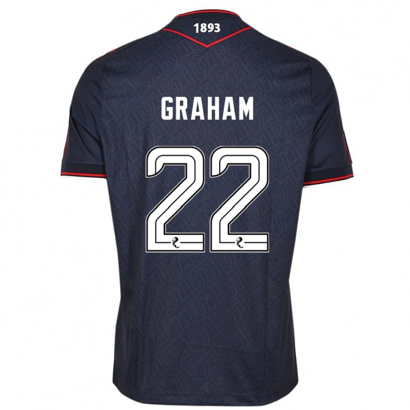 Danxen Kid Luke Graham #22 Navy White Home Jersey 2025/26 T-Shirt