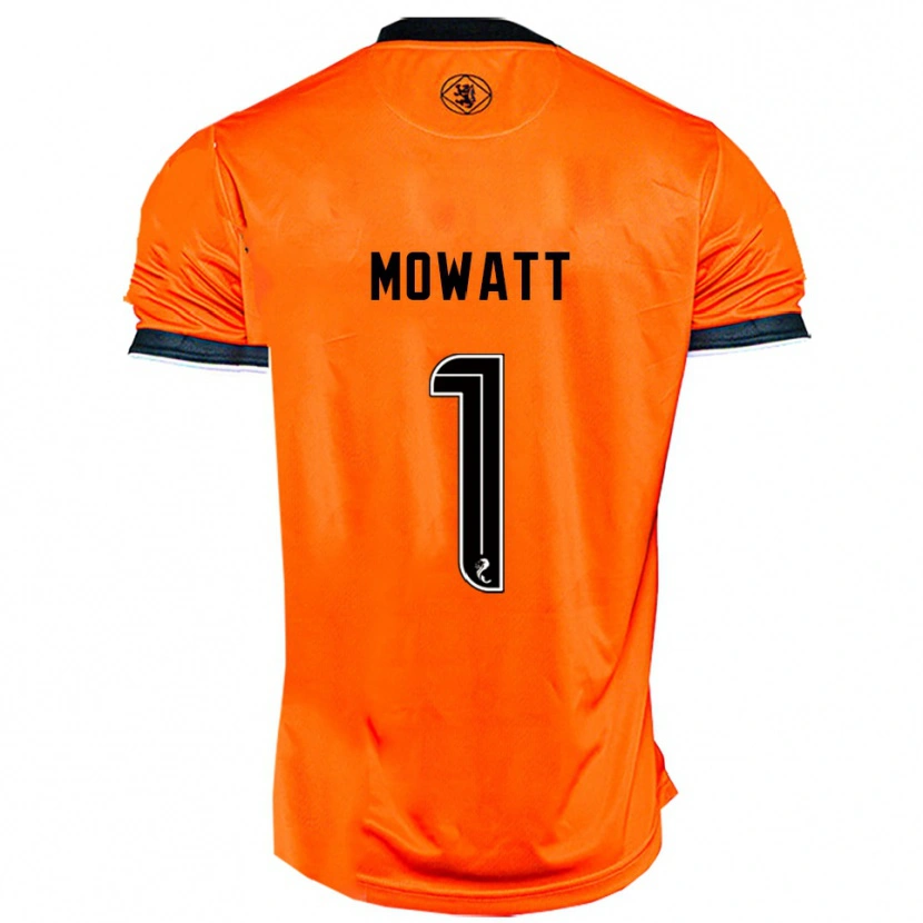 Danxen Kid Beth Mowatt #1 Orange Black Home Jersey 2025/26 T-Shirt