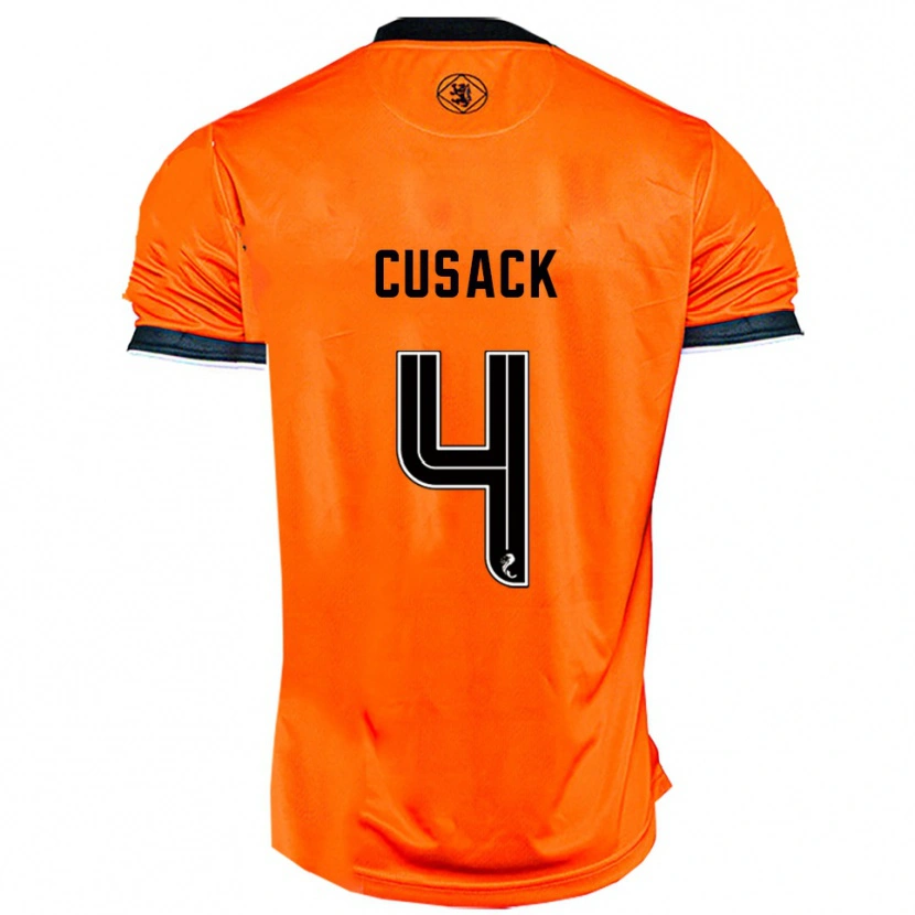 Danxen Kid Abbie Cusack #4 Orange Black Home Jersey 2025/26 T-Shirt