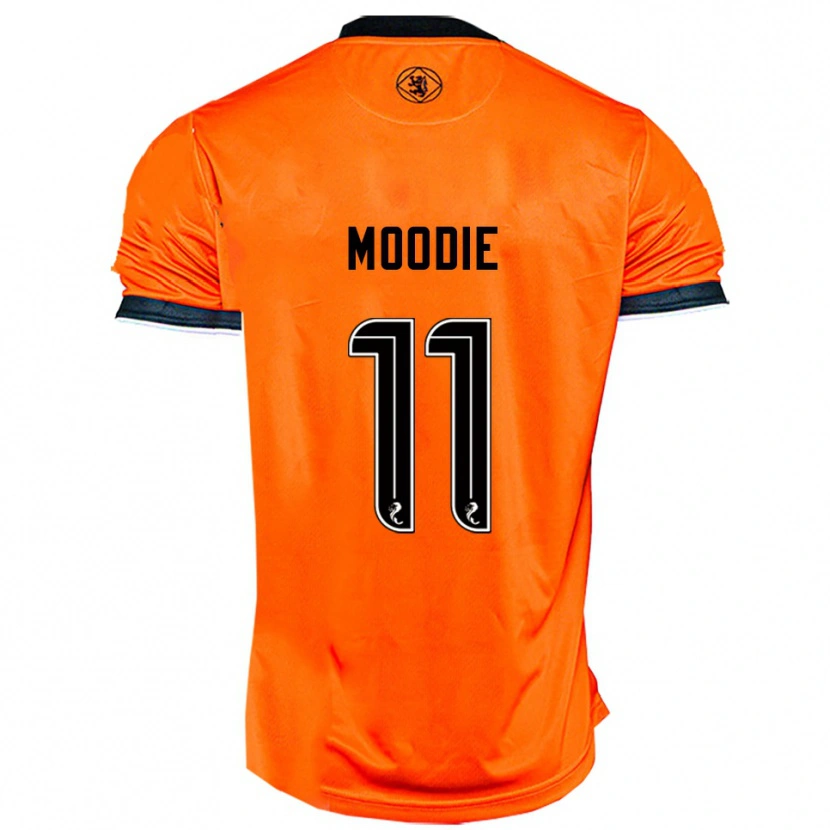 Danxen Kid Alix Moodie #11 Orange Black Home Jersey 2025/26 T-Shirt