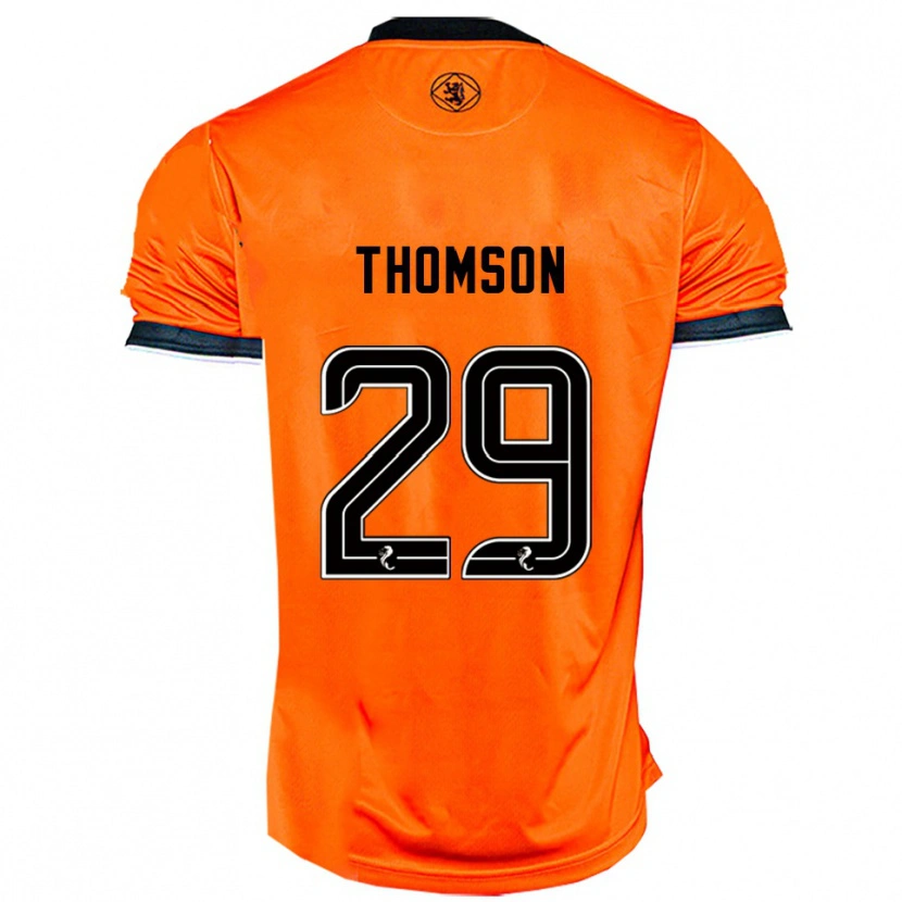 Danxen Kid Miller Thomson #29 Orange Black Home Jersey 2025/26 T-Shirt
