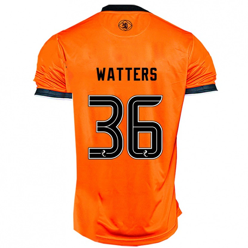 Danxen Kid Max Watters #36 Orange Black Home Jersey 2025/26 T-Shirt