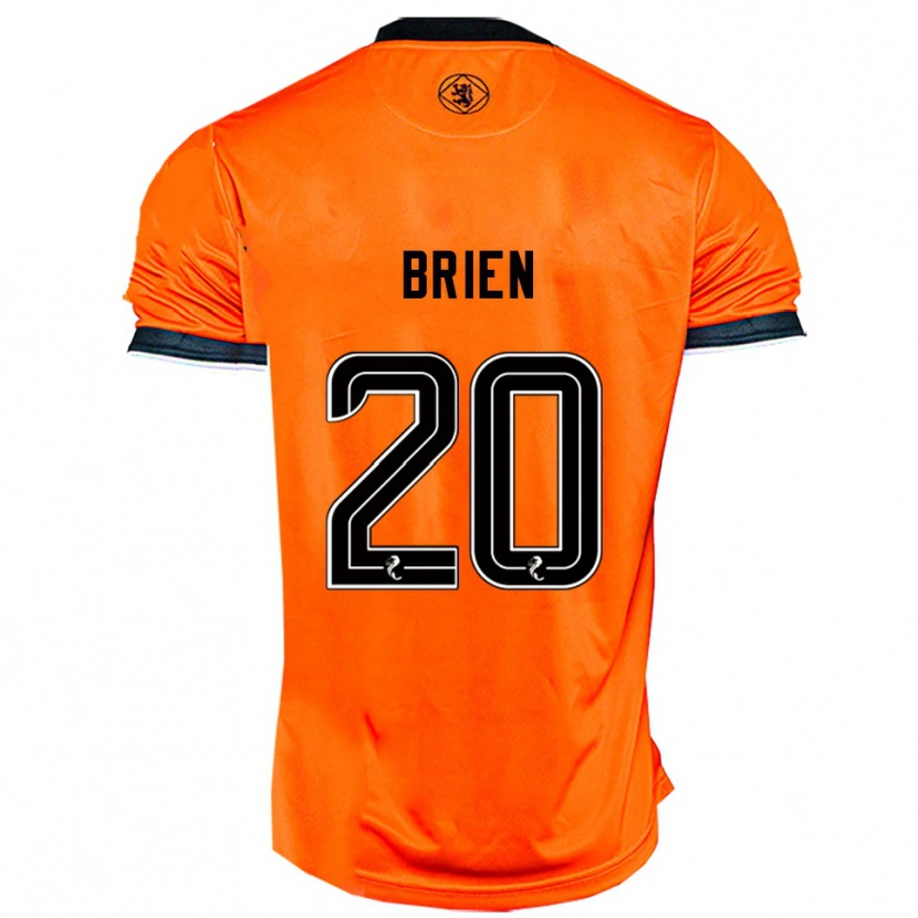 Danxen Kid Freya Brien #20 Orange Black Home Jersey 2025/26 T-Shirt