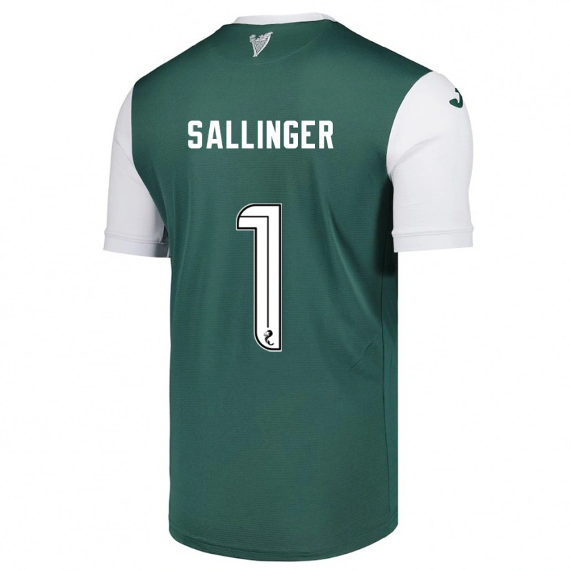 Danxen Kid Raphael Sallinger #1 Green White Home Jersey 2025/26 T-Shirt