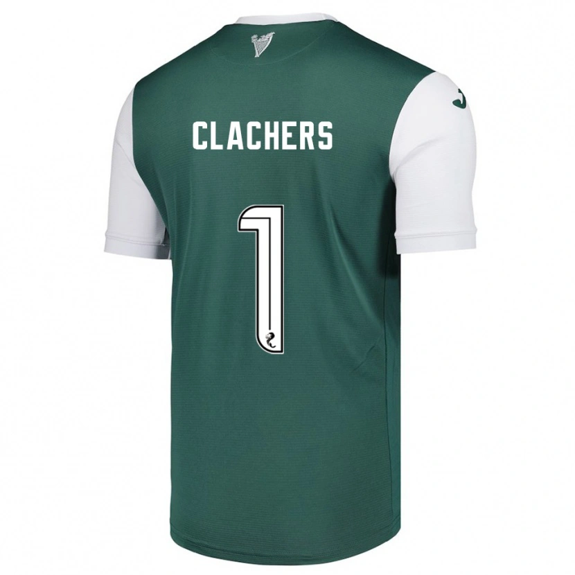 Danxen Kid Erin Clachers #1 Green White Home Jersey 2025/26 T-Shirt