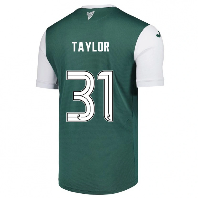 Danxen Kid Linzi Taylor #31 Green White Home Jersey 2025/26 T-Shirt