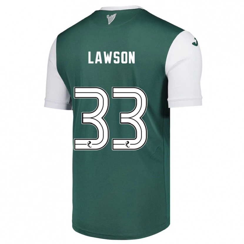Danxen Kid Poppy Lawson #33 Green White Home Jersey 2025/26 T-Shirt