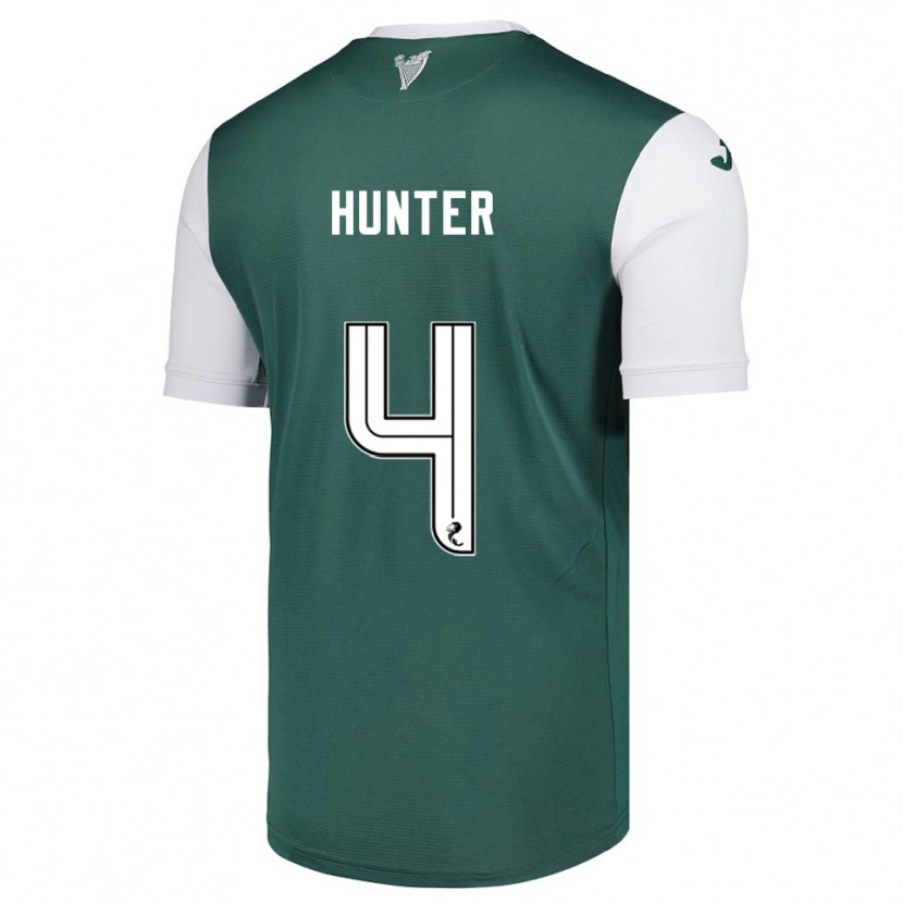 Danxen Kid Siobhan Hunter #4 Green White Home Jersey 2025/26 T-Shirt