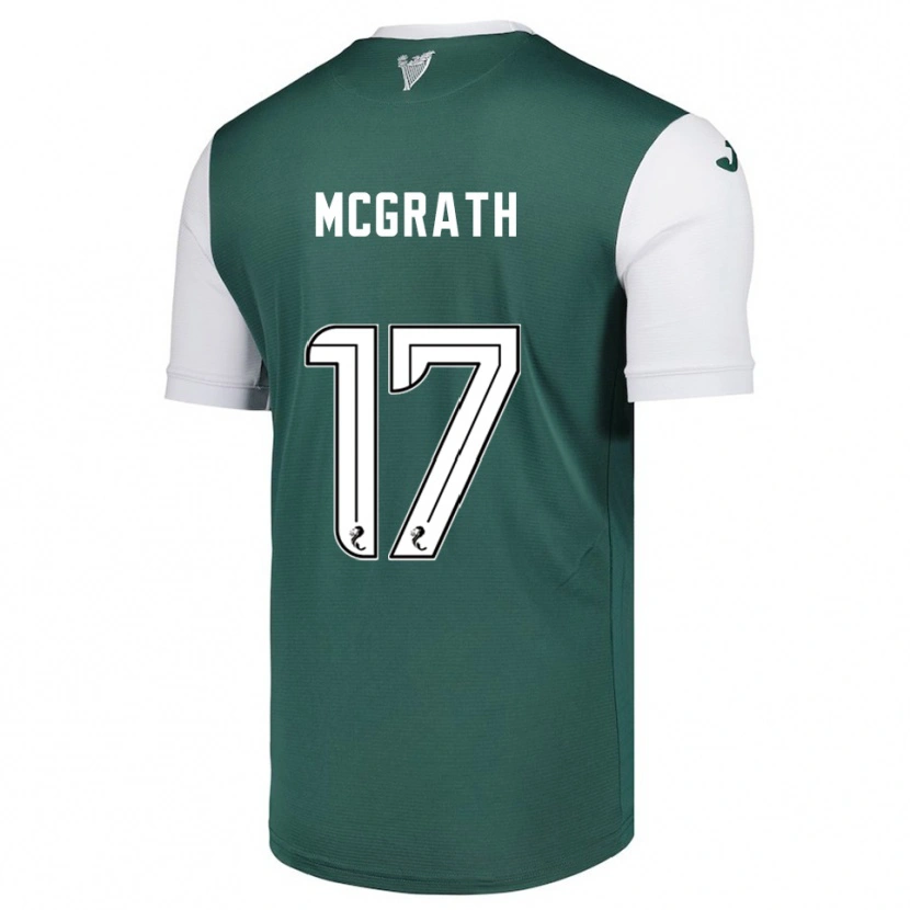 Danxen Kid Jamie Mcgrath #17 Green White Home Jersey 2025/26 T-Shirt