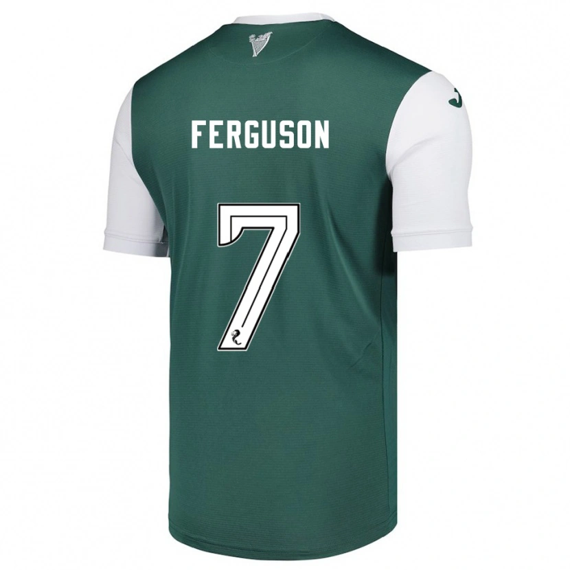 Danxen Kid Abbie Ferguson #7 Green White Home Jersey 2025/26 T-Shirt