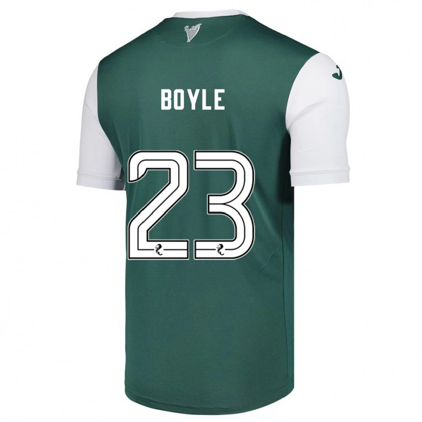 Danxen Kid Rachael Boyle #23 Green White Home Jersey 2025/26 T-Shirt