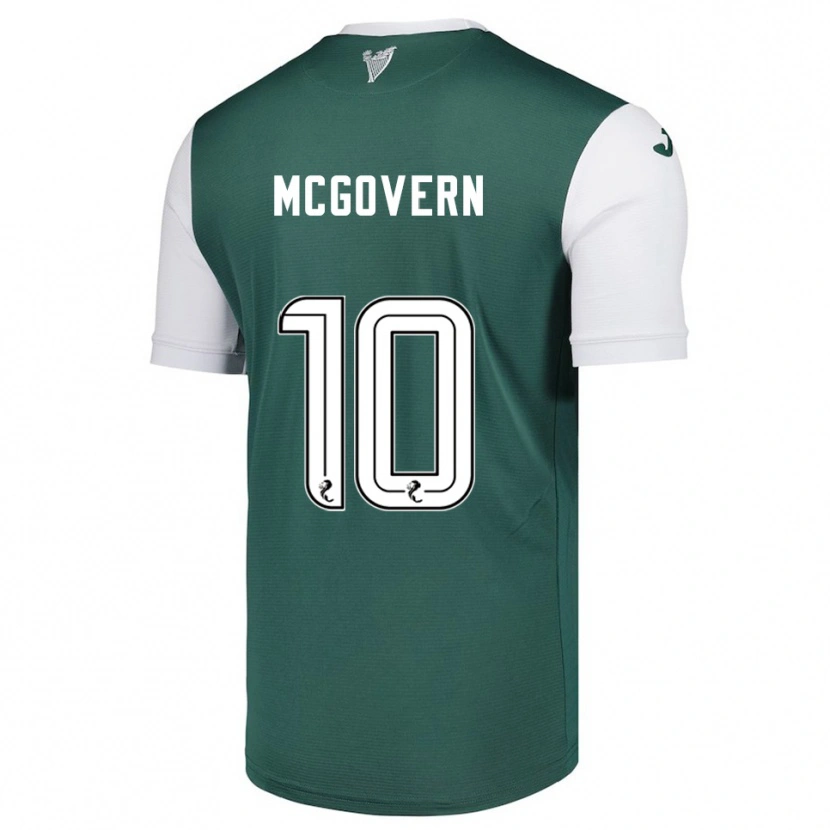 Danxen Kid Kathleen Mcgovern #10 Green White Home Jersey 2025/26 T-Shirt