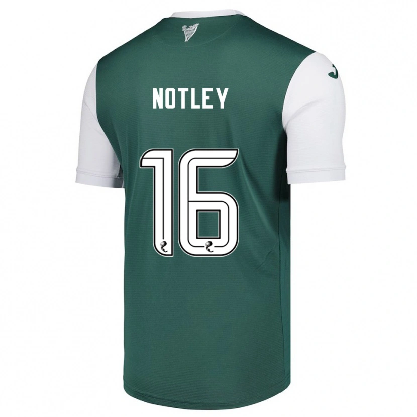 Danxen Kid Ellis Notley #16 Green White Home Jersey 2025/26 T-Shirt