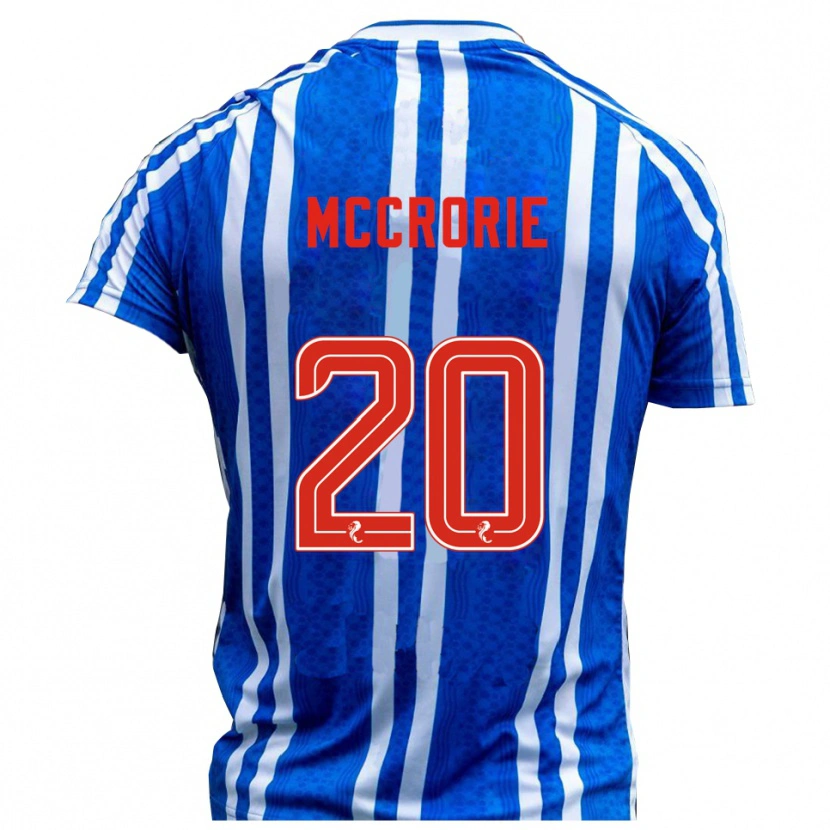 Danxen Kid Robby Mccrorie #20 Blue White Home Jersey 2025/26 T-Shirt