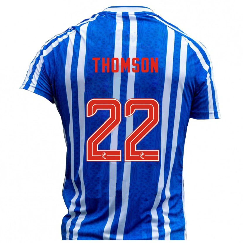 Danxen Kid Jack Thomson #22 Blue White Home Jersey 2025/26 T-Shirt