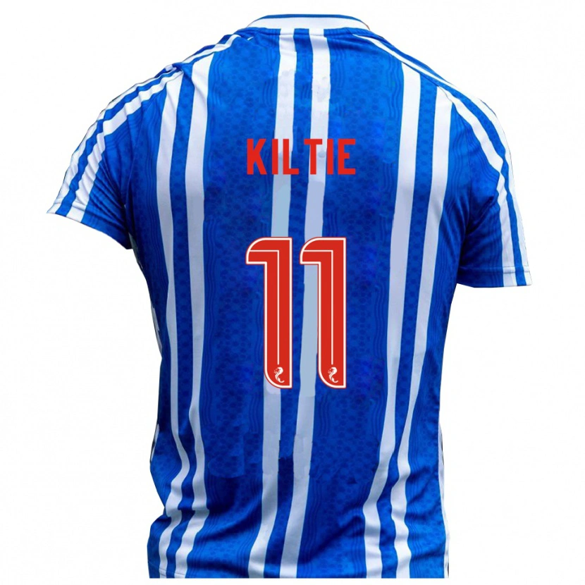 Danxen Kid Greg Kiltie #11 Blue White Home Jersey 2025/26 T-Shirt