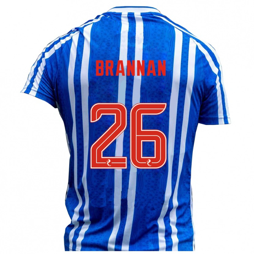 Danxen Kid Ben Brannan #26 Blue White Home Jersey 2025/26 T-Shirt