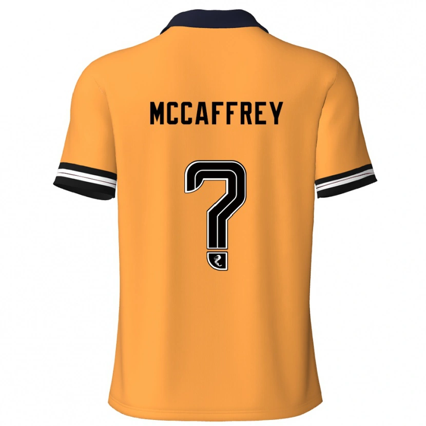 Danxen Kid Matthew Mccaffrey #0 Yellow Black Home Jersey 2025/26 T-Shirt