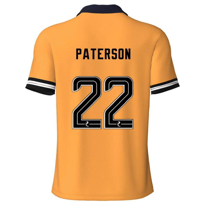 Danxen Kid Maura Paterson #22 Yellow Black Home Jersey 2025/26 T-Shirt