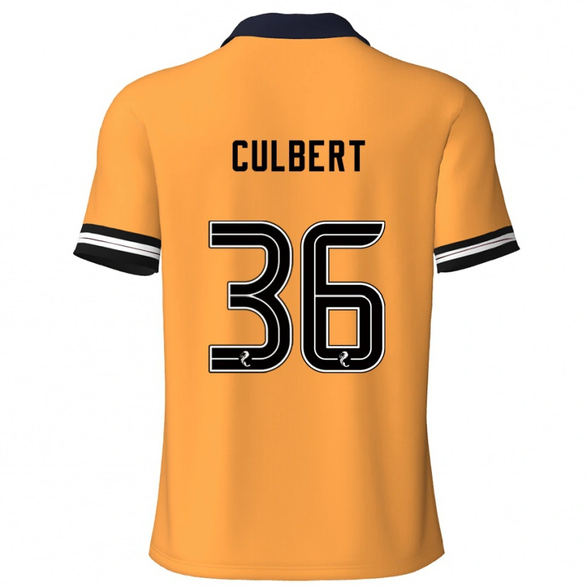 Danxen Kid Sam Culbert #36 Yellow Black Home Jersey 2025/26 T-Shirt