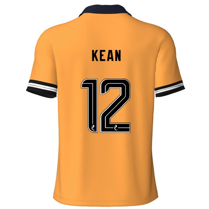 Danxen Kid Chloe Kean #12 Yellow Black Home Jersey 2025/26 T-Shirt